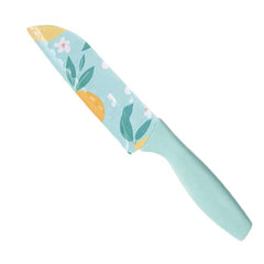 Vegetable Big Printed Blue Sharp Edge Knife For Kitchen | Chopping Chakoo - OrganizeMee