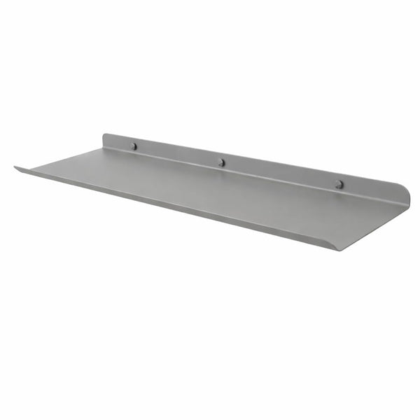 Metal Wall Shelf 24 inch Grey
