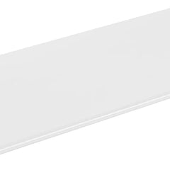 12 Inch Set 1 White Floating Wall Shelves for Home –Small Wall Mounted Shelf for Living Room Decor