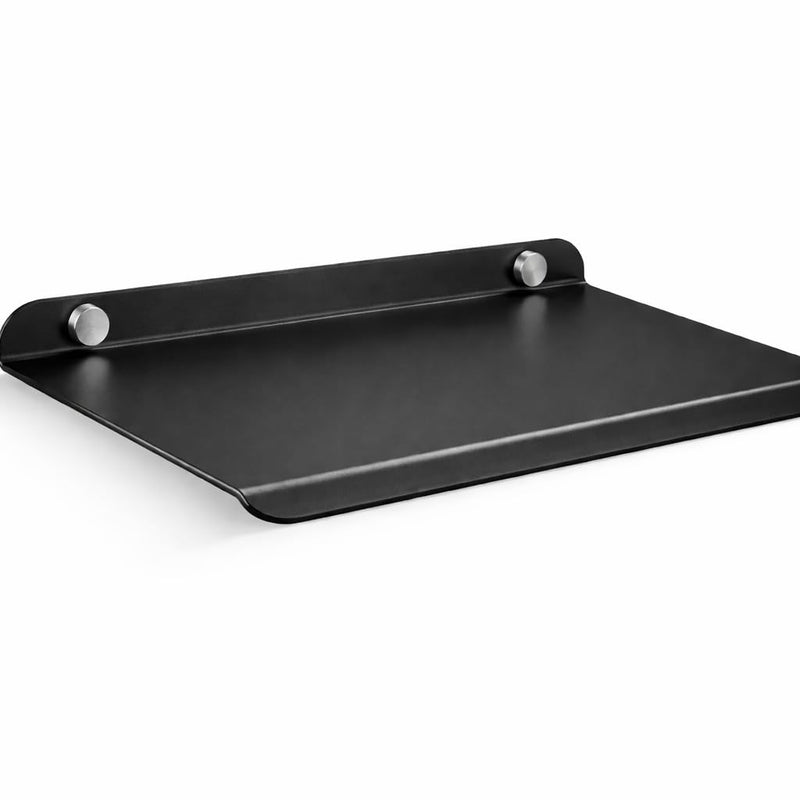 Metal Wall Shelf 9 inch Black