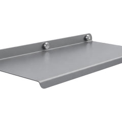 Metal Wall Shelf 12 inch Grey