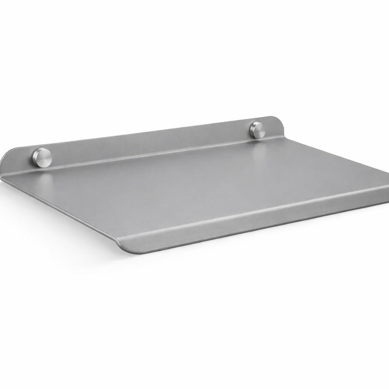 Metal Wall Shelf 9 inch Grey