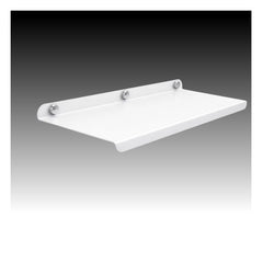 12 Inch White Set 1 Floating Wall Shelves for Home –Small Wall Mounted Shelf for Living Room Decor