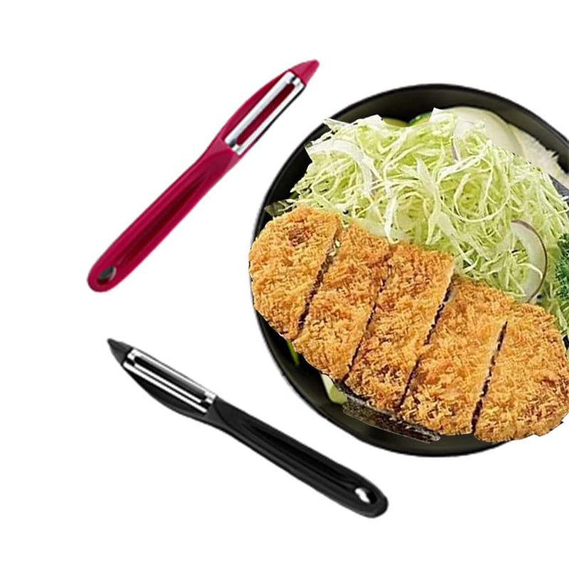 Vegetable And Fruit Sharp Dual Edge Peeler For Kitchen - OrganizeMee