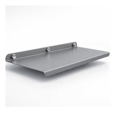 Metal Wall Shelf 17 inch Grey