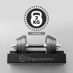 Magnetic Spice Rack & Kitchen Organizer (27.8 x 11 cm) - Maximize Space, Declutter Counters | Fridge, Washing Machine Storage | Magnetic Shelf Organizer for Spices, Utensils [Black Qty:1]