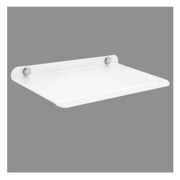 9 Inch Set 1 White Metal Floating Shelf for wall for Decorative wall Long wall Shelf