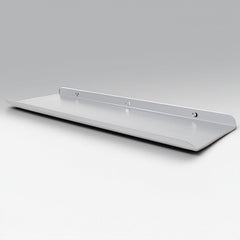 Metal Wall Shelf 24 inch White