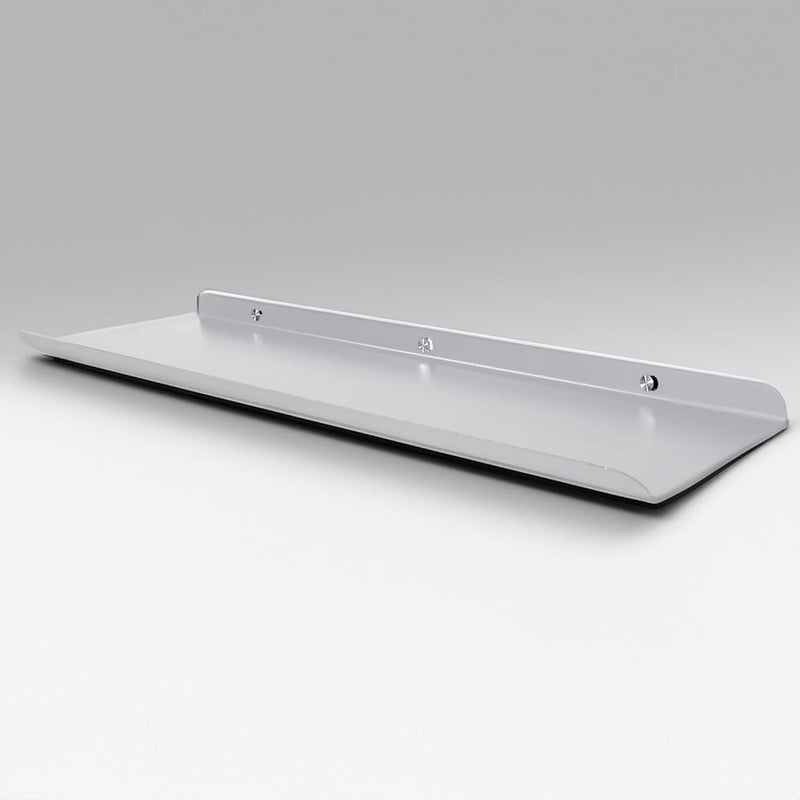 Metal Wall Shelf 24 inch White