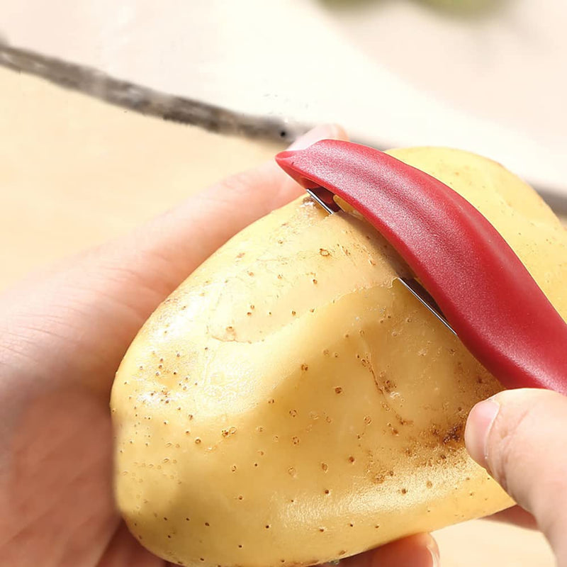 Vegetable And Fruit Sharp Dual Edge Peeler For Kitchen - OrganizeMee