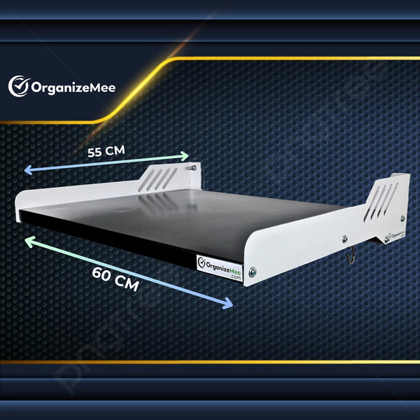 Heavy-Duty Wall Mount Stand for Kitchen Appliances, Microwave Rack