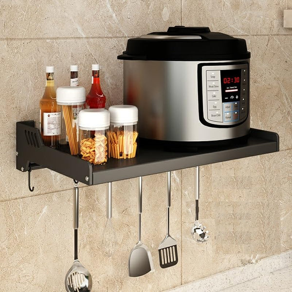 Extra Large for Big Microwave Oven Microwave Wall Mount Stand Rack Shelf Metal
