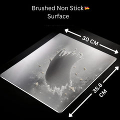 Medium Stainless Steel Kitchen Worktop : 1 Year With Warranty, Toxin-free - OrganizeMee