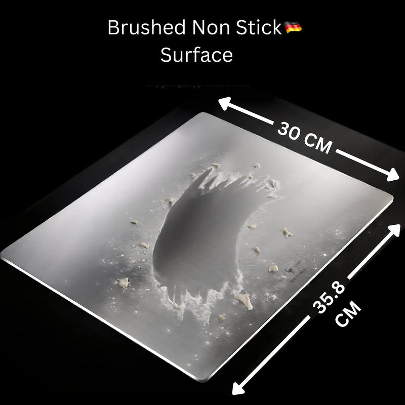 Medium Stainless Steel Kitchen Worktop : 1 Year With Warranty, Toxin-free - OrganizeMee