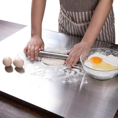 Extra Large Stainless Steel Kitchen Worktop : 1 Year With Warranty, Toxin-free - OrganizeMee