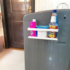 White Magnetic Rack Kitchen Organizer Storage  | With 1 Year Warranty - OrganizeMee