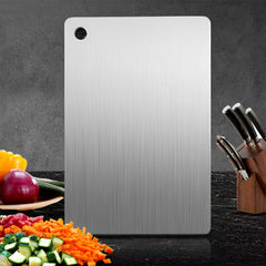 O Holder Large Stainless Steel Chopping Cutting Board  : 1 Year With Warranty, Toxin-free - OrganizeMee