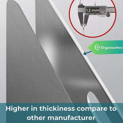 Large Stainless Steel Kitchen Worktop : 1 Year With Warranty, Toxin-free - OrganizeMee