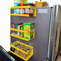 OrganizeMee 25 cm Magnetic Carbon Steel Kitchen Accessories Storage Organizer Racks