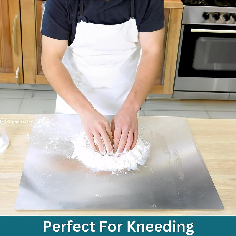 Extra Large Stainless Steel Kitchen Worktop : 1 Year With Warranty, Toxin-free - OrganizeMee