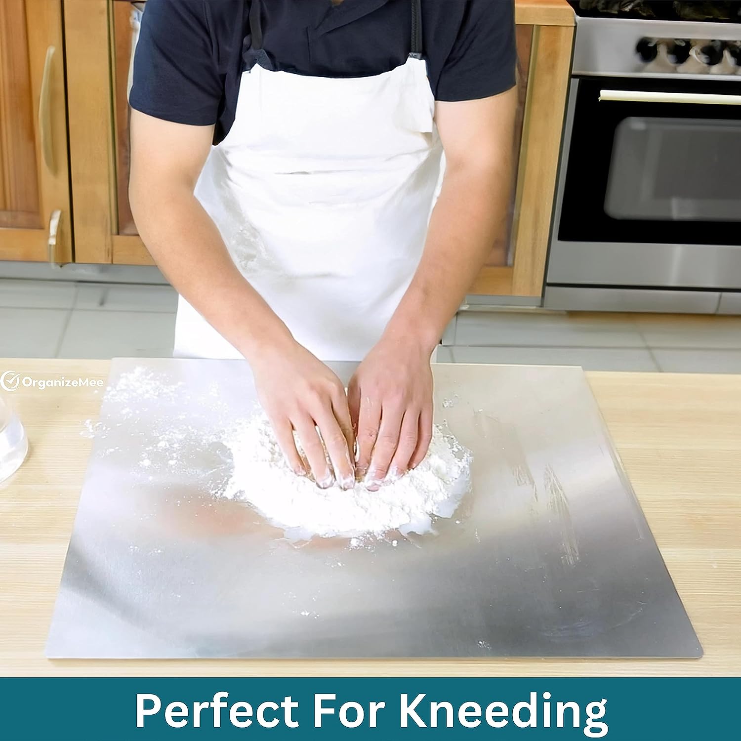 Extra Large Stainless Steel Kitchen Worktop : 1 Year With Warranty, Toxin-free - OrganizeMee